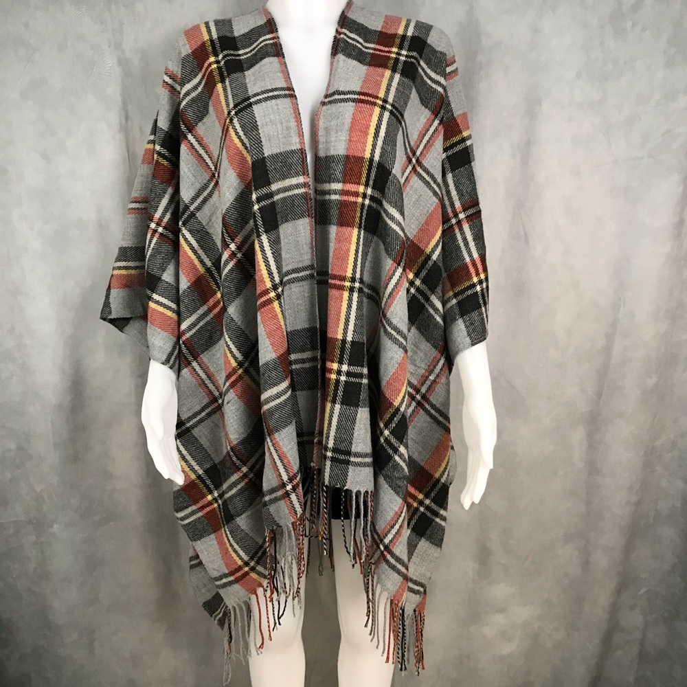Classy Tan Oversized Poncho/Wrap/Shawl (NW…